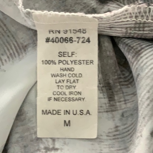 Waverly Grey polyester bow blouse - Picture 5 of 6